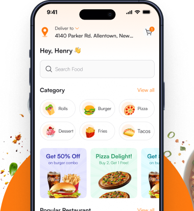 Customer App UI